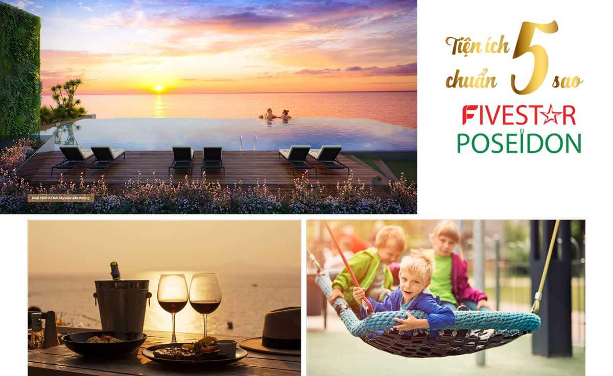 Tiện ích Five Star Poseidon Vũng Tàu